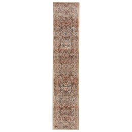 Vibe by Jaipur Living Ginia Medallion Blush/ Beige Runner Rug