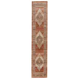 Vibe by Jaipur Living Constanza Medallion Blush/ Gray Runner Rug