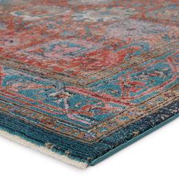 Vibe by Jaipur Living Romilly Oriental Rust/ Teal Runner Rug