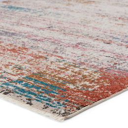 Vibe by Jaipur Living Starla Abstract Multicolor/ Cream Runner Rug