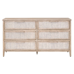 Malay 6-Drawer Double Dresser