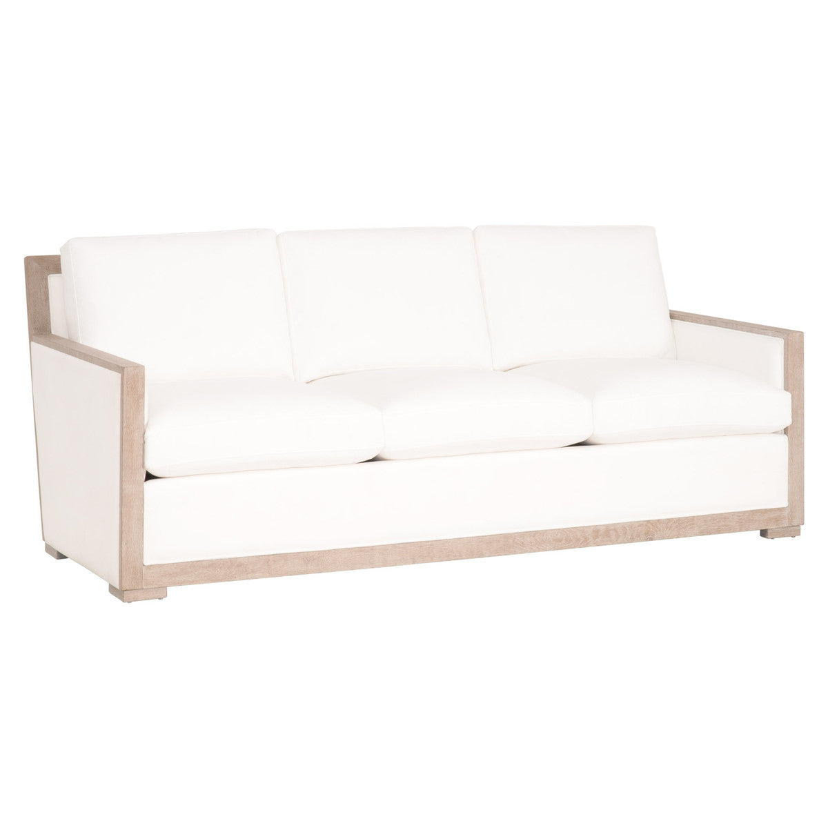 Manhattan 85" Wood Trim Sofa