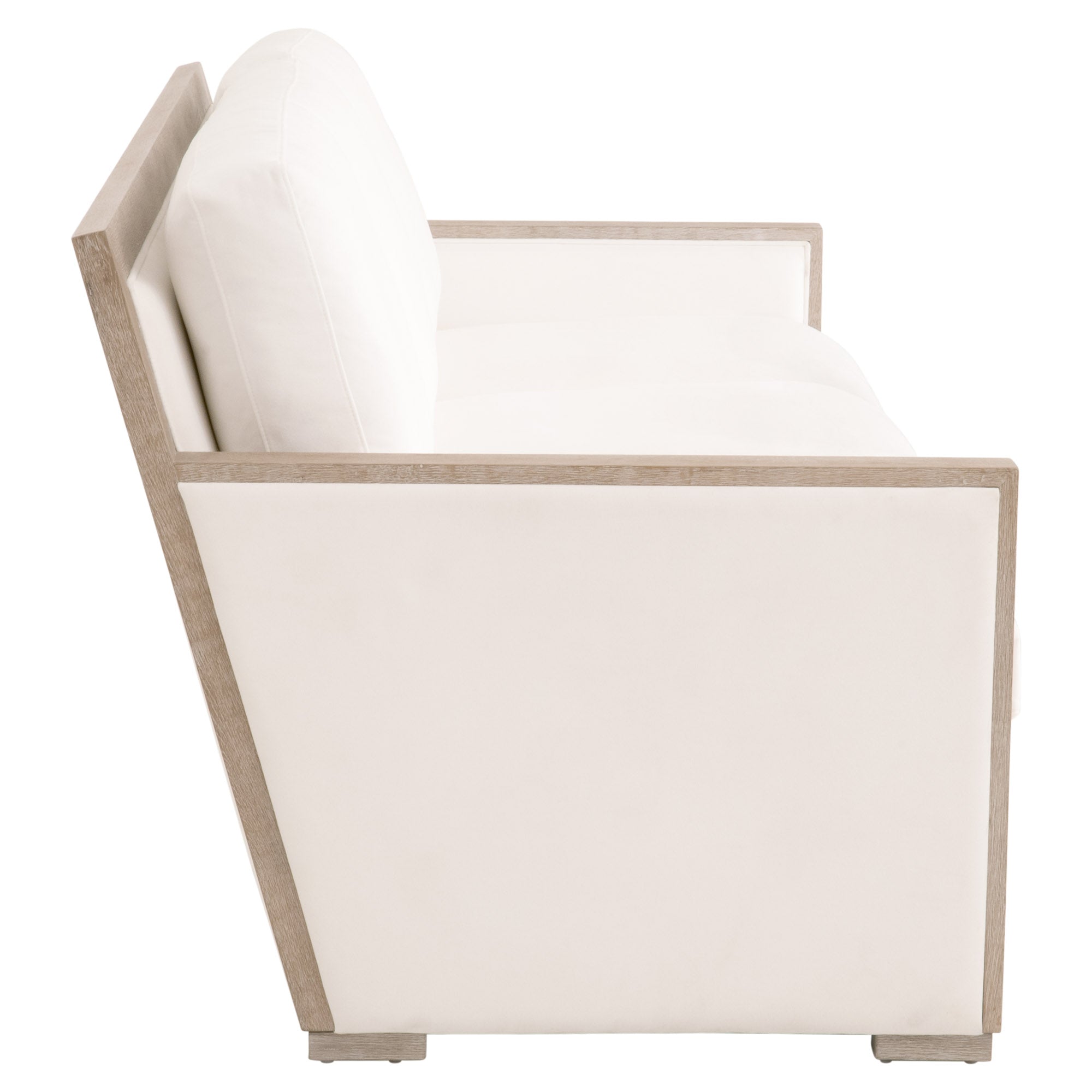 Manhattan 85" Wood Trim Sofa
