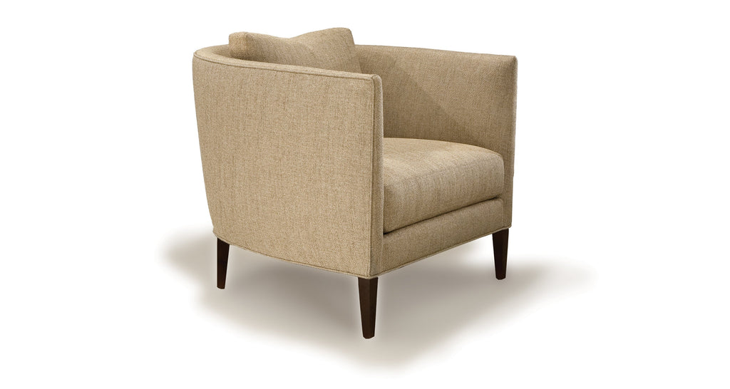 Meridien Lounge Chair In Beige Fabric