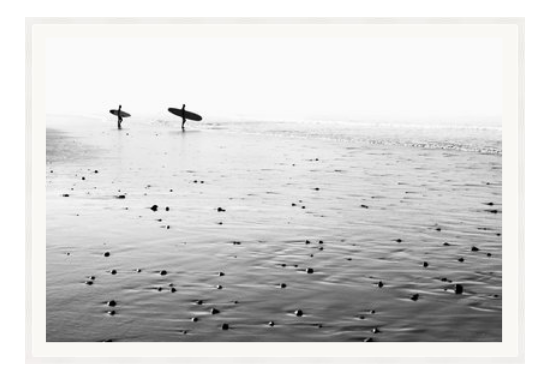 Morning Surf By Enric Gener On Rag Paper