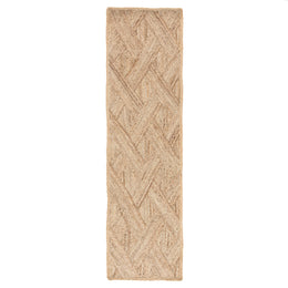 Jaipur Living Vero Natural Trellis Beige Runner Rug