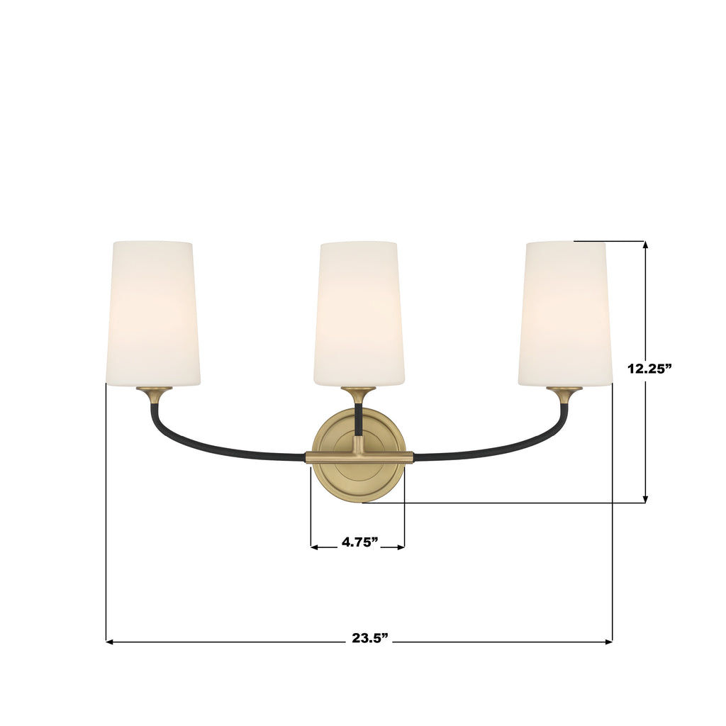 Niles 4 Light Chandelier