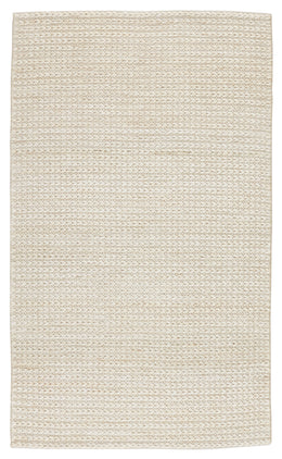 Jaipur Living Calista Natural Solid White Area Rug