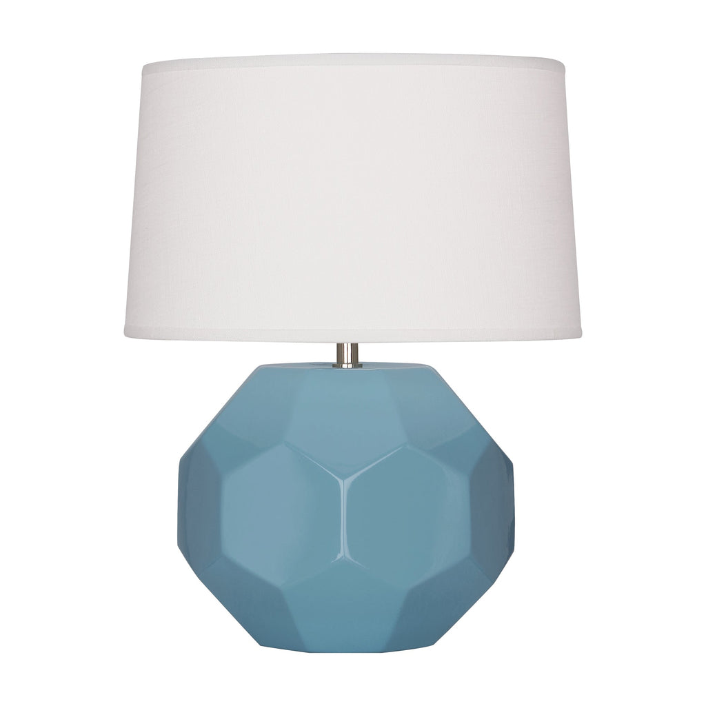 Steel Blue Franklin Accent Lamp-Style Number OB02