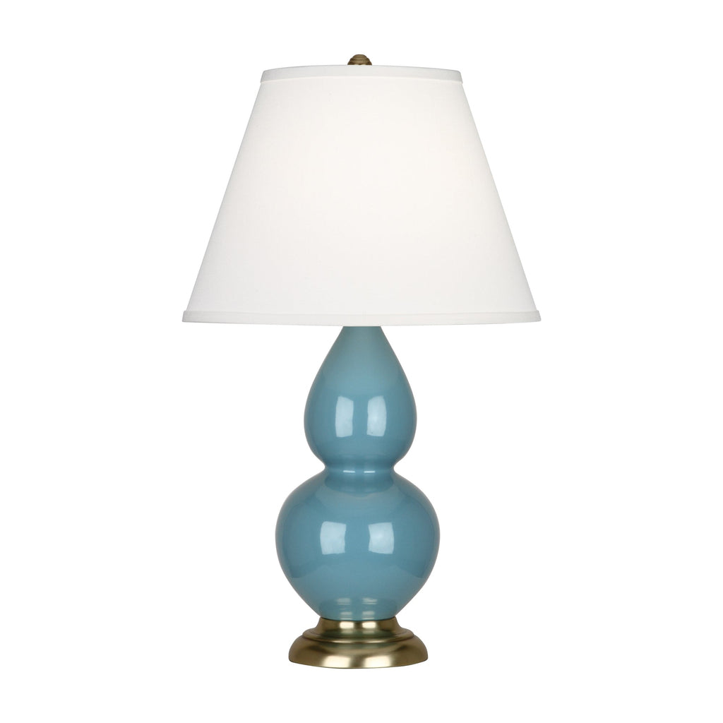 Steel Blue Small Double Gourd Accent Lamp-Style Number OB10X