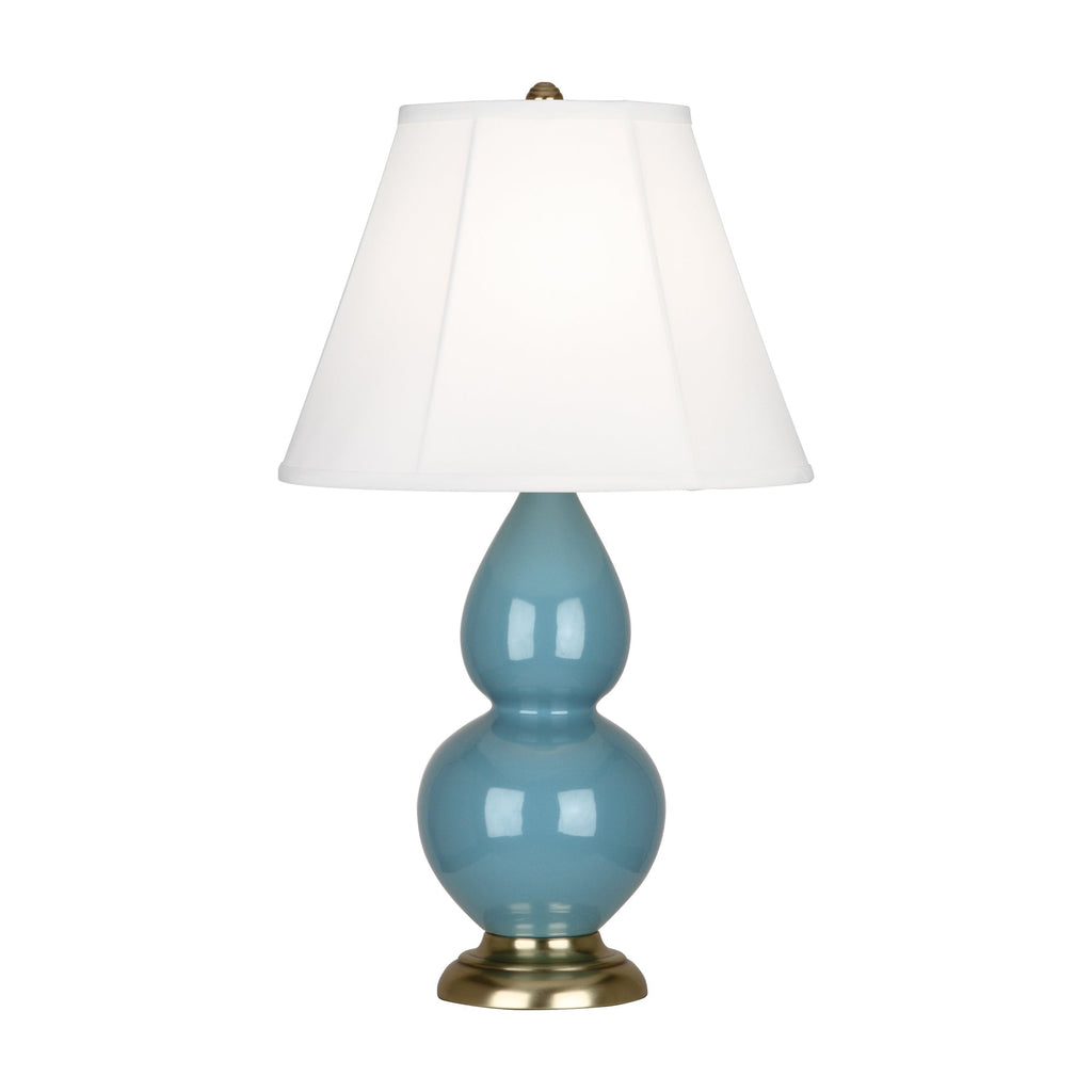 Steel Blue Small Double Gourd Accent Lamp-Style Number OB10