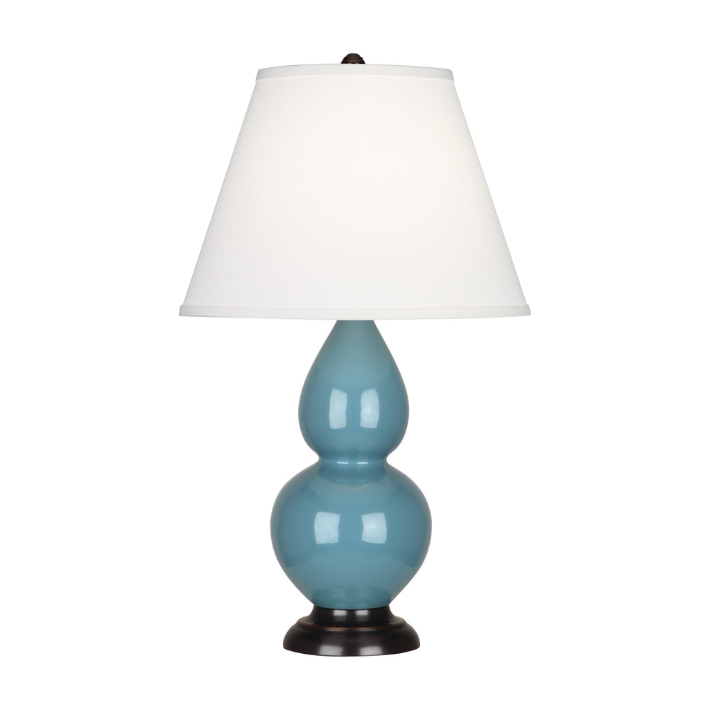 Steel Blue Small Double Gourd Accent Lamp-Style Number OB11X