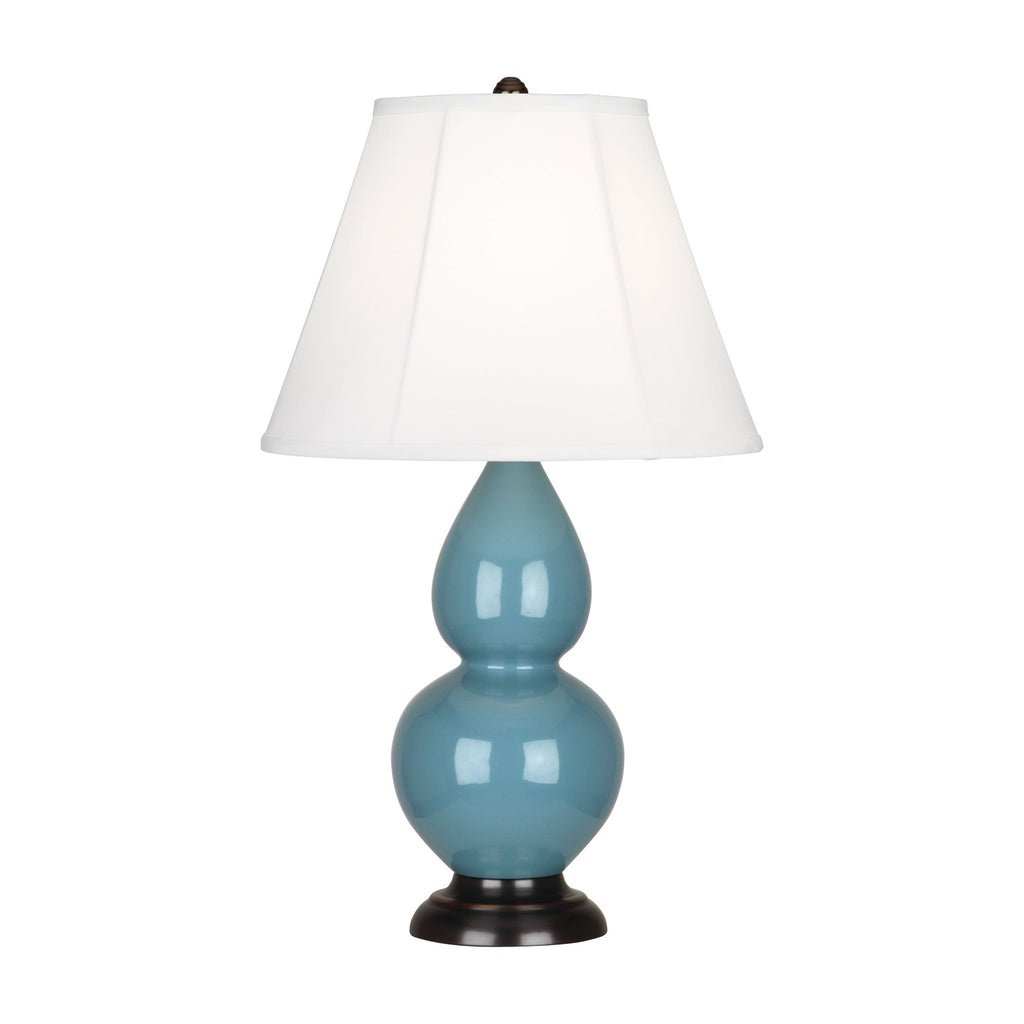 Steel Blue Small Double Gourd Accent Lamp-Style Number OB11