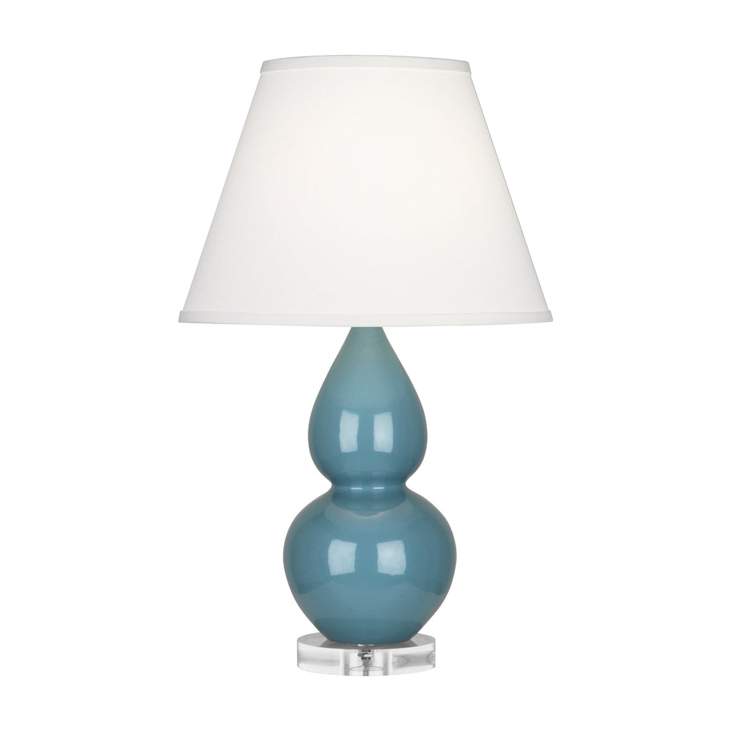 Steel Blue Small Double Gourd Accent Lamp-Style Number OB13X