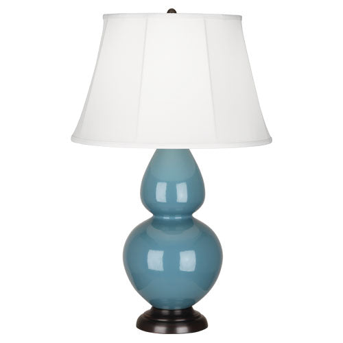 Steel Blue Double Gourd Table Lamp-Style Number OB21