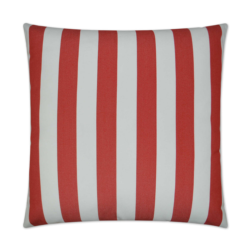 Cafe Stripe Outdoor Pillow