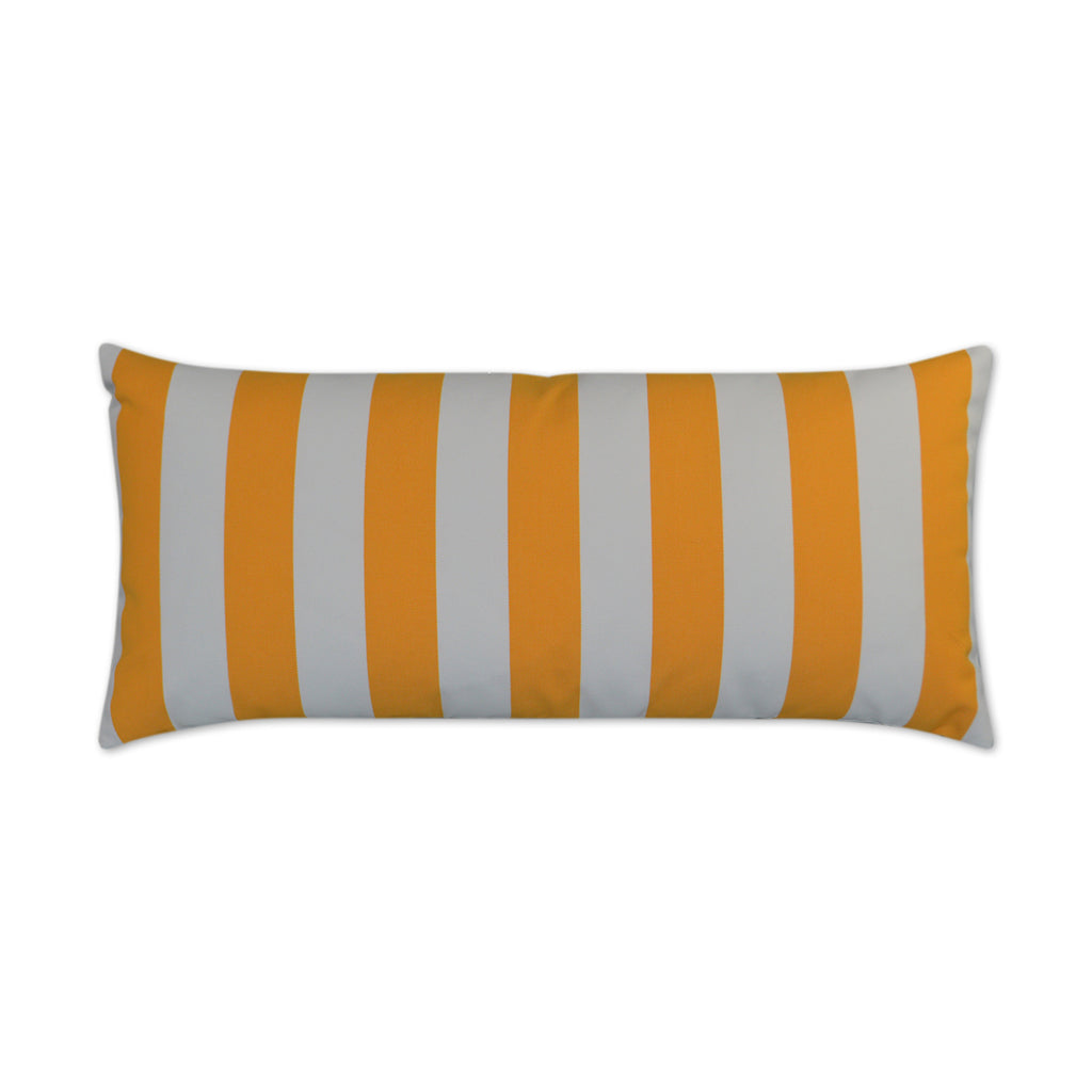 Cafe Stripe Lumbar Outdoor Pillow