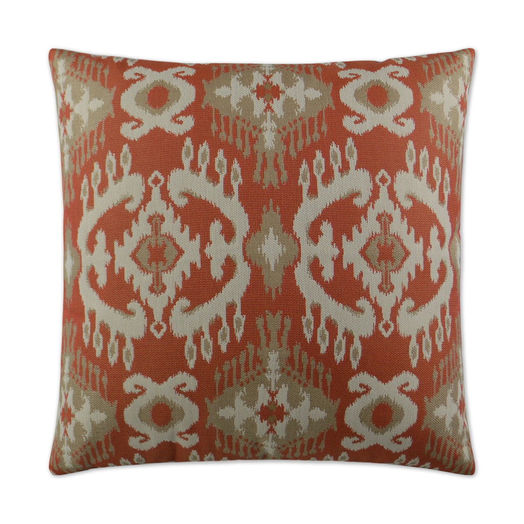 Outdoor Nakala Pillow - Tangerine