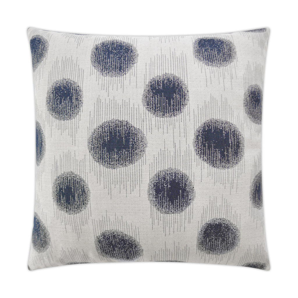 Outdoor Sumatra Dot Pillow - Indigo