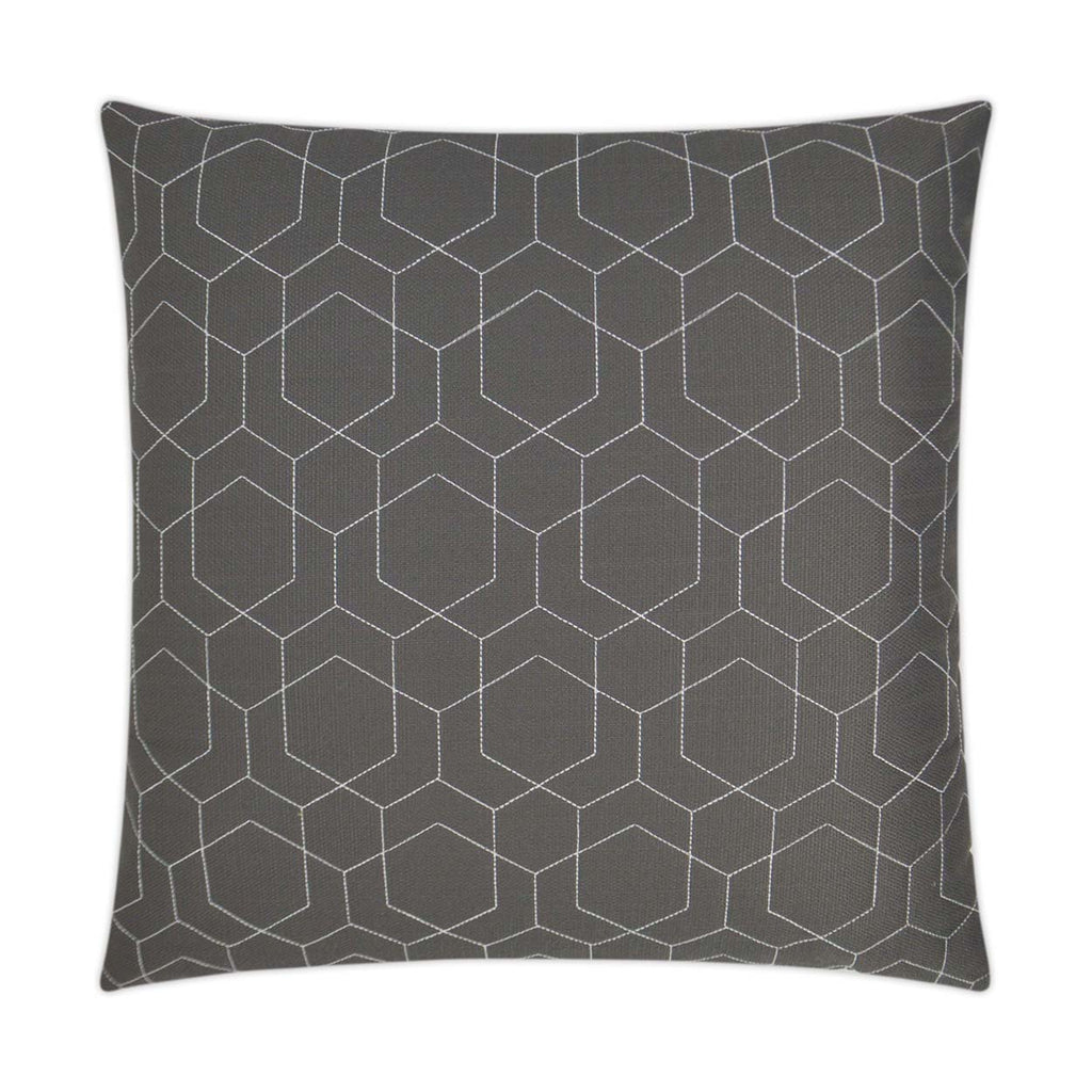 Hex Quilt Outdoor Pillow