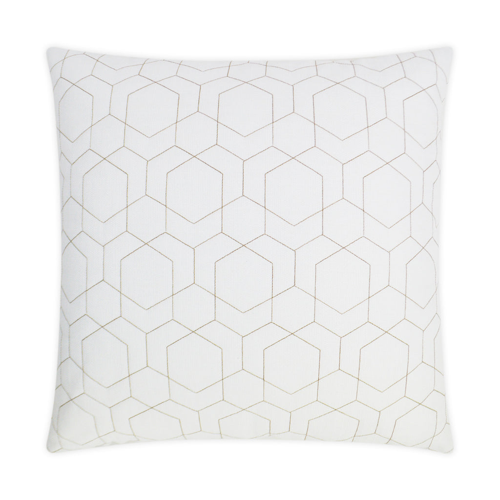 Hex Quilt Outdoor Pillow