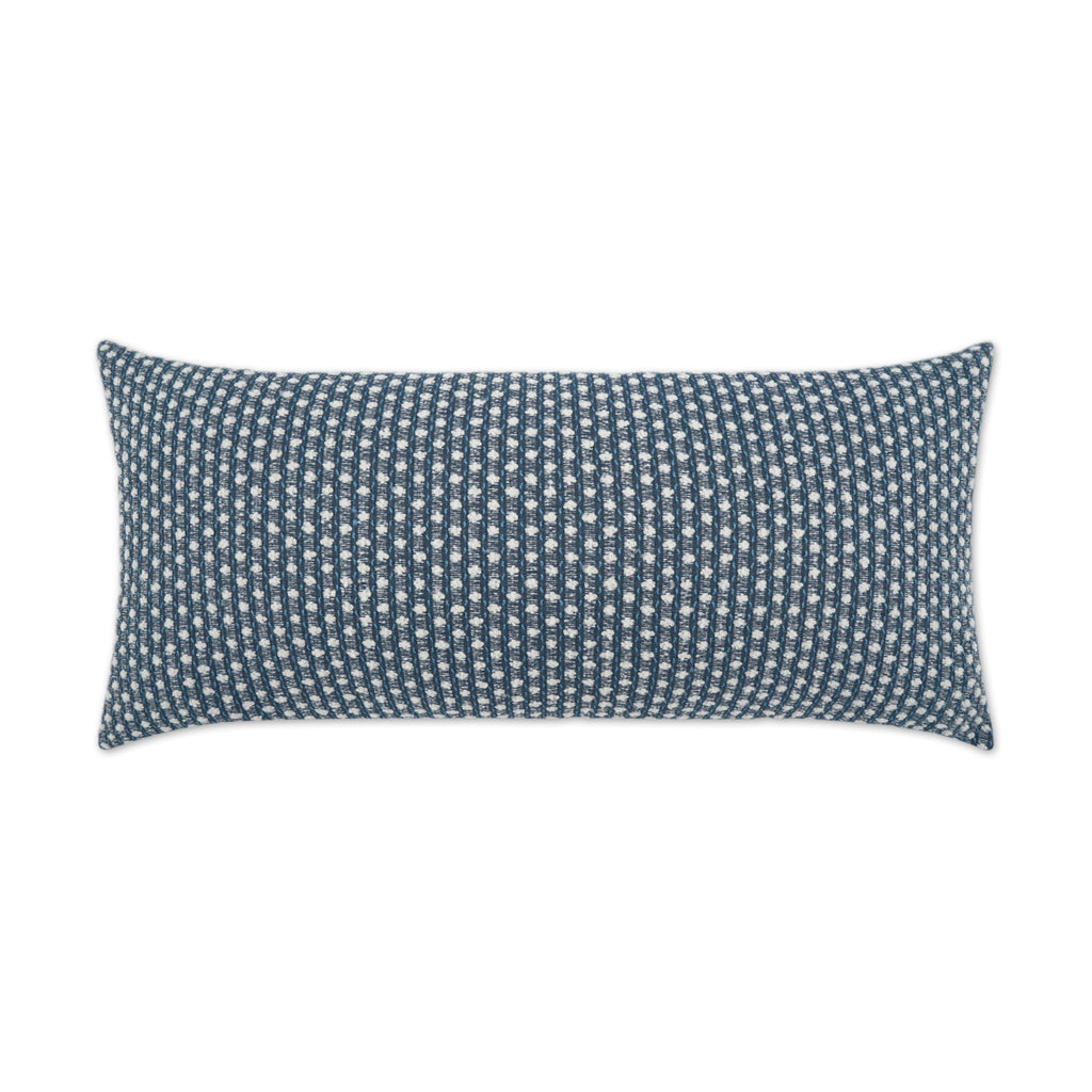 Dot Dash Lumbar Outdoor Pillow