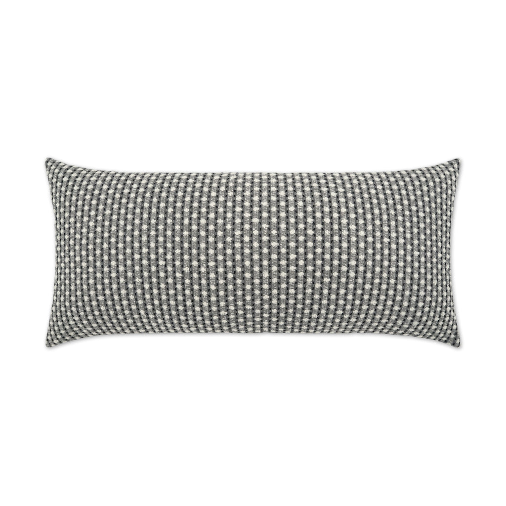 Dot Dash Lumbar Outdoor Pillow