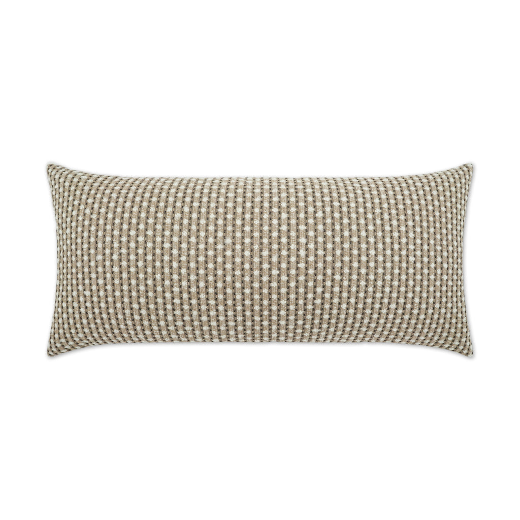 Dot Dash Lumbar Outdoor Pillow