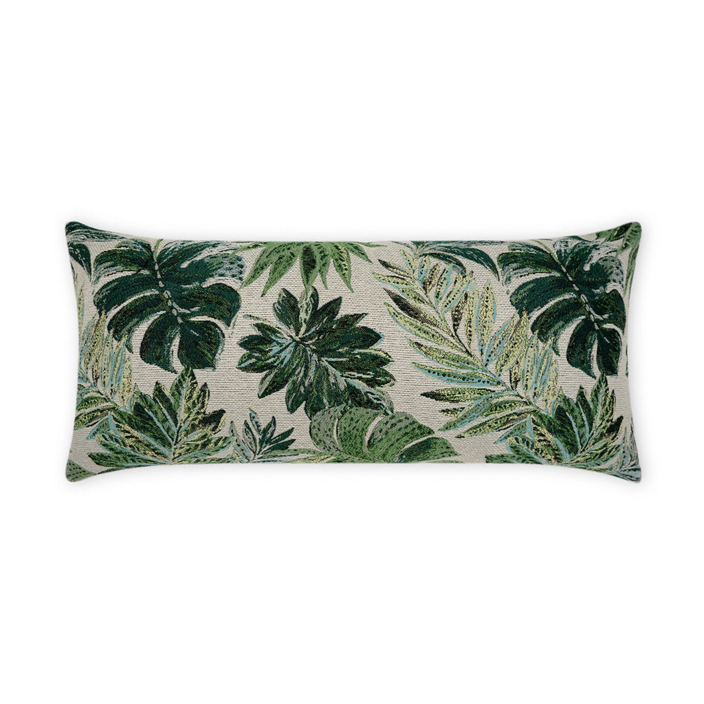 Rain Forest Lumbar Outdoor Pillow