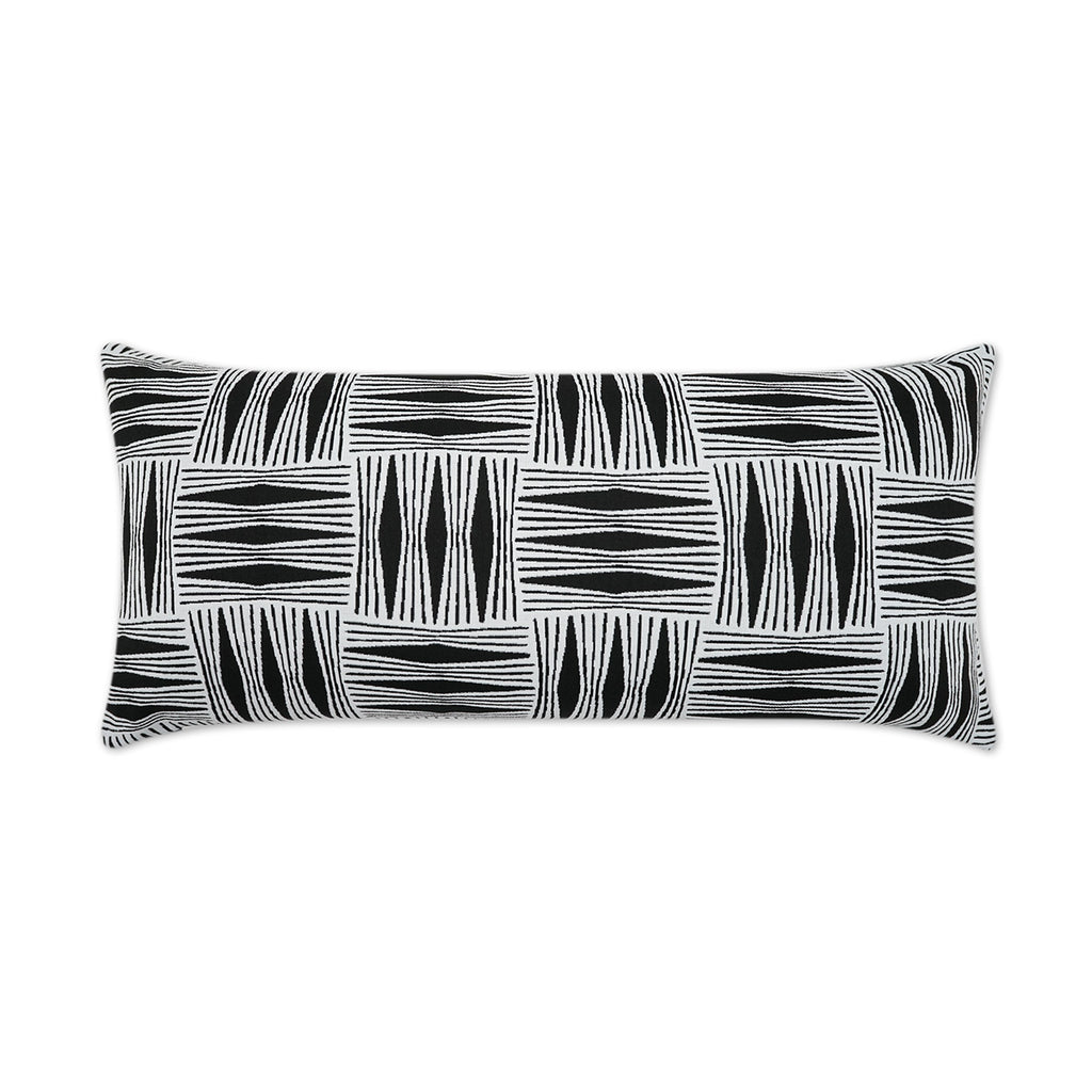 Kizomba Lumbar Outdoor Pillow