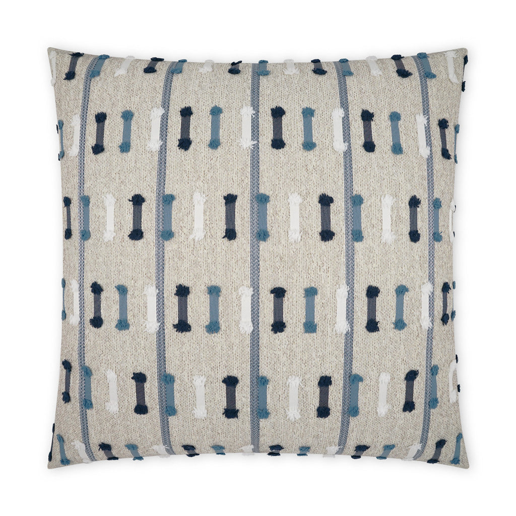 Tassel Stripe Outdoor Pillow