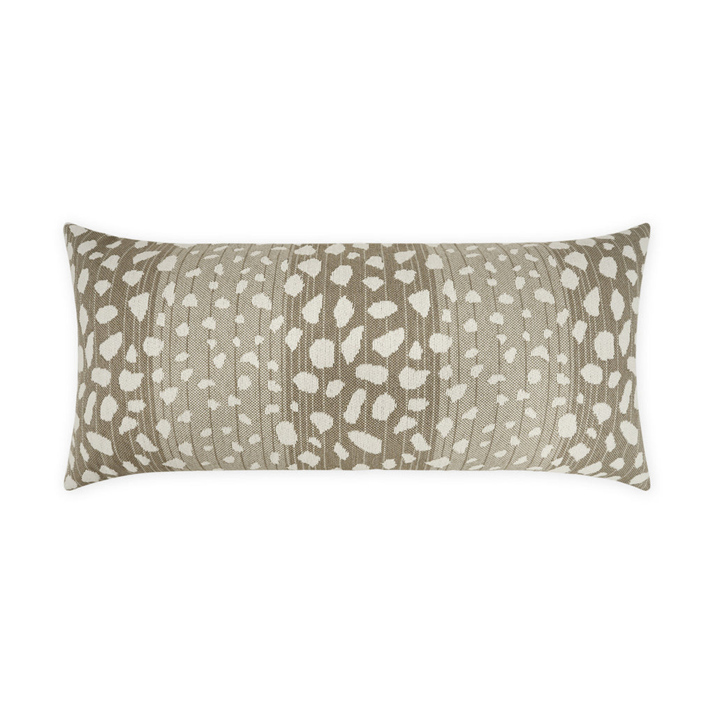 Deerskin Lumbar Outdoor Pillow