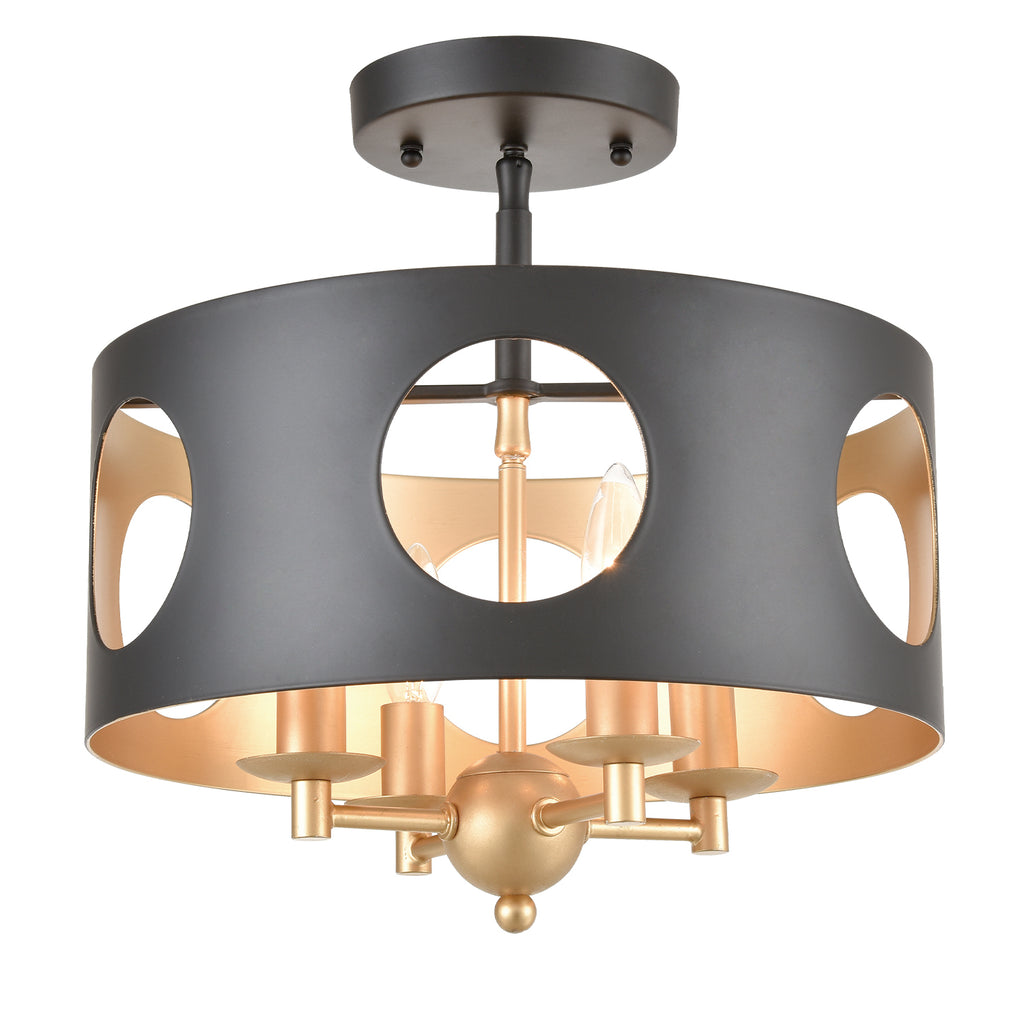 Odelle 4 Light Semi Flush