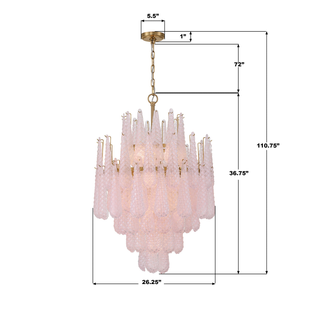 Ollie 16 Light Chandelier