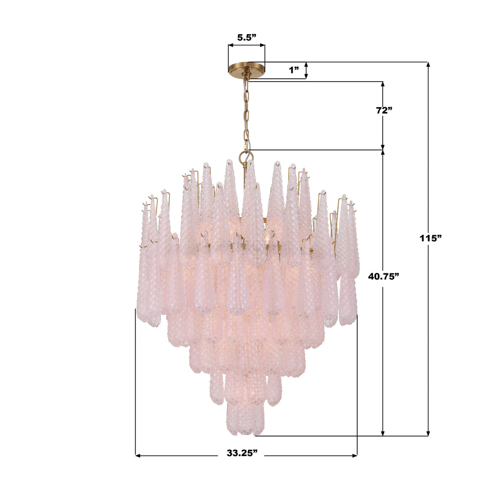 Ollie 21 Light Chandelier