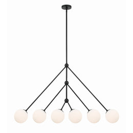 Omni 6 Light Linear Chandelier