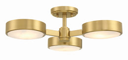 Orson 3 Light Semi Flush