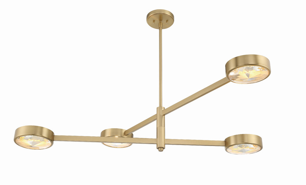 Orson 4 Light Linear Chandelier