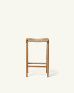 Stool No 3 in Outdoor Synthetic