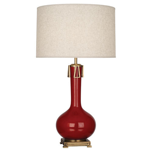 Oxblood Athena Table Lamp-Style Number OX992