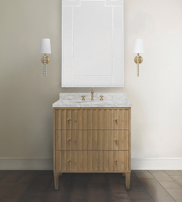 Odin Vanity, Cerused Oak
