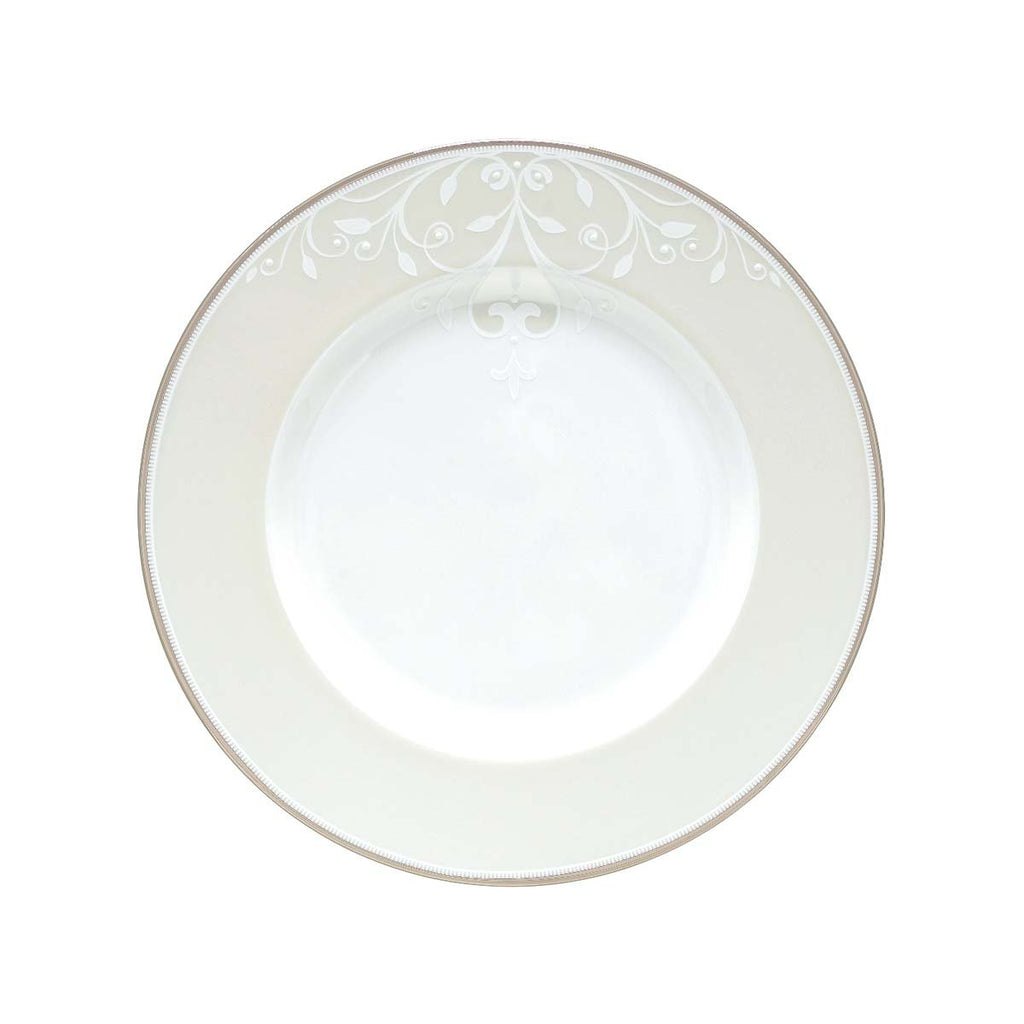 Opal Innocence Scroll Gold Accent Plate 9"