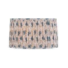 Gathered Drum Shade, Bloom Slate