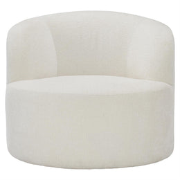 Elle Fabric Swivel Chair