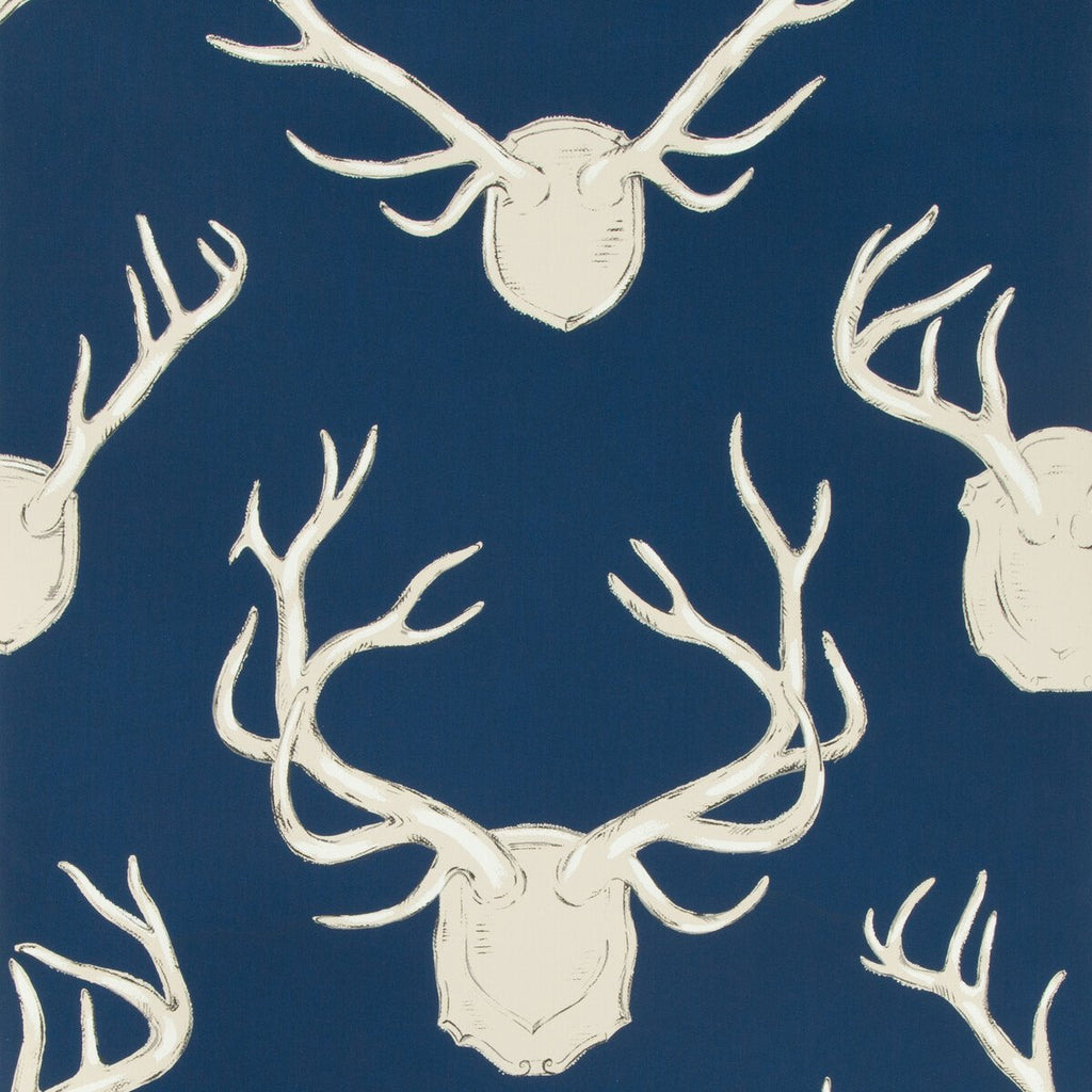 Antlers Paper - Navy