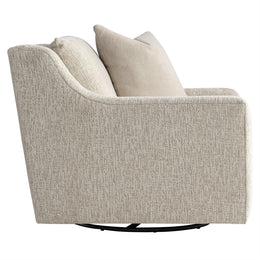 Gabi Fabric Swivel Chair Express Ship