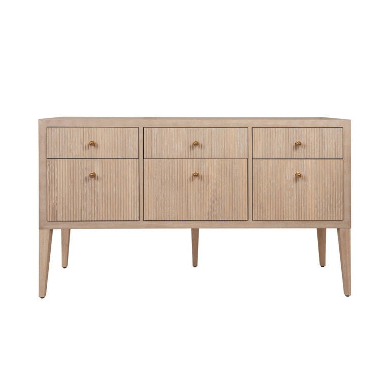 Palmer Buffet, Light Cerused Oak