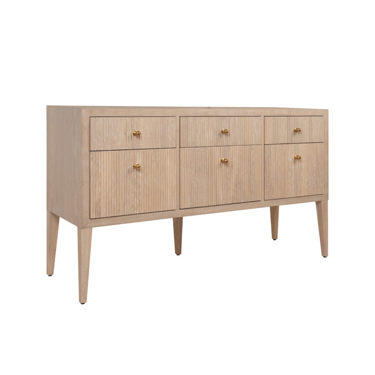 Palmer Buffet, Light Cerused Oak