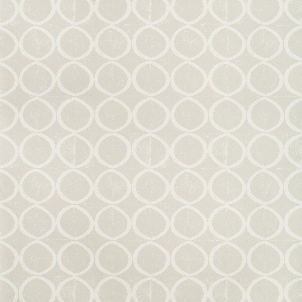 Circles Wallpaper - Pale Taupe