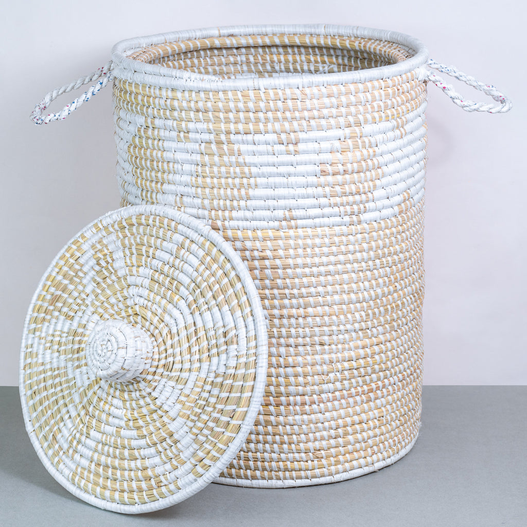 Moonj Laundry Basket   White X